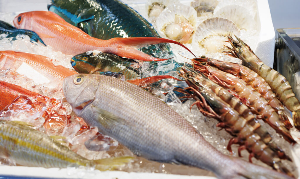 毎朝仕入れる新鮮な魚を中心に、その時期ならではの旬の鮮魚を豊富に取り揃えています。